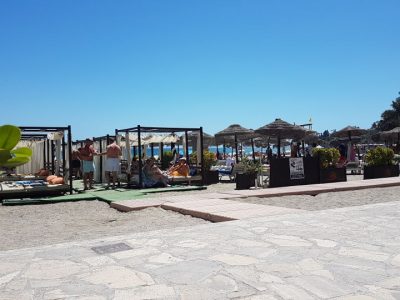 Dricka Coctail på Burriana beach