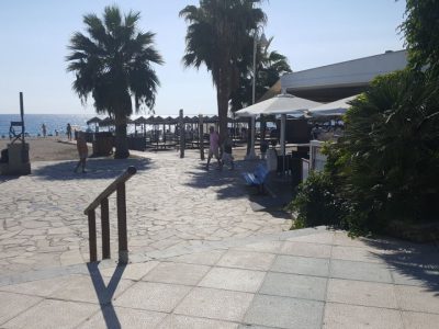 Restaurang på Burriana Beach